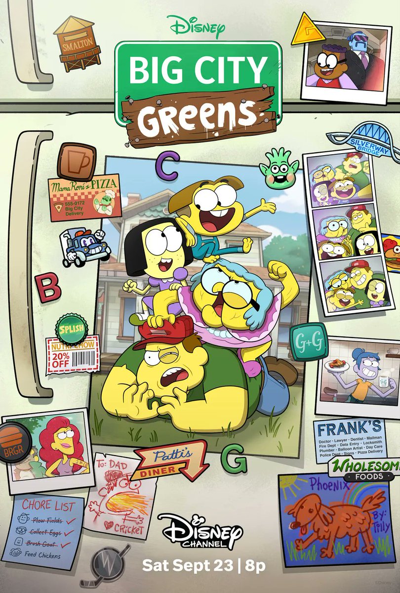 shanehoughton's tweet photo. Season 4, y'all!

Big City Greens is back Sat 9/23 at 8PM! https://t.co/6P6IJ2EyT7