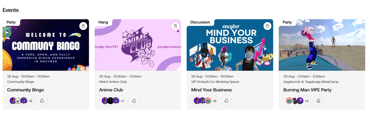 kevinonearth999's tweet photo. Find the latest upcoming events listed on the homepage of https://t.co/j2g12zoX1e !
#CommunityBingo
#AnimeClub
#MindYourBusiness 
#BurningMan https://t.co/Ie3zibydjk