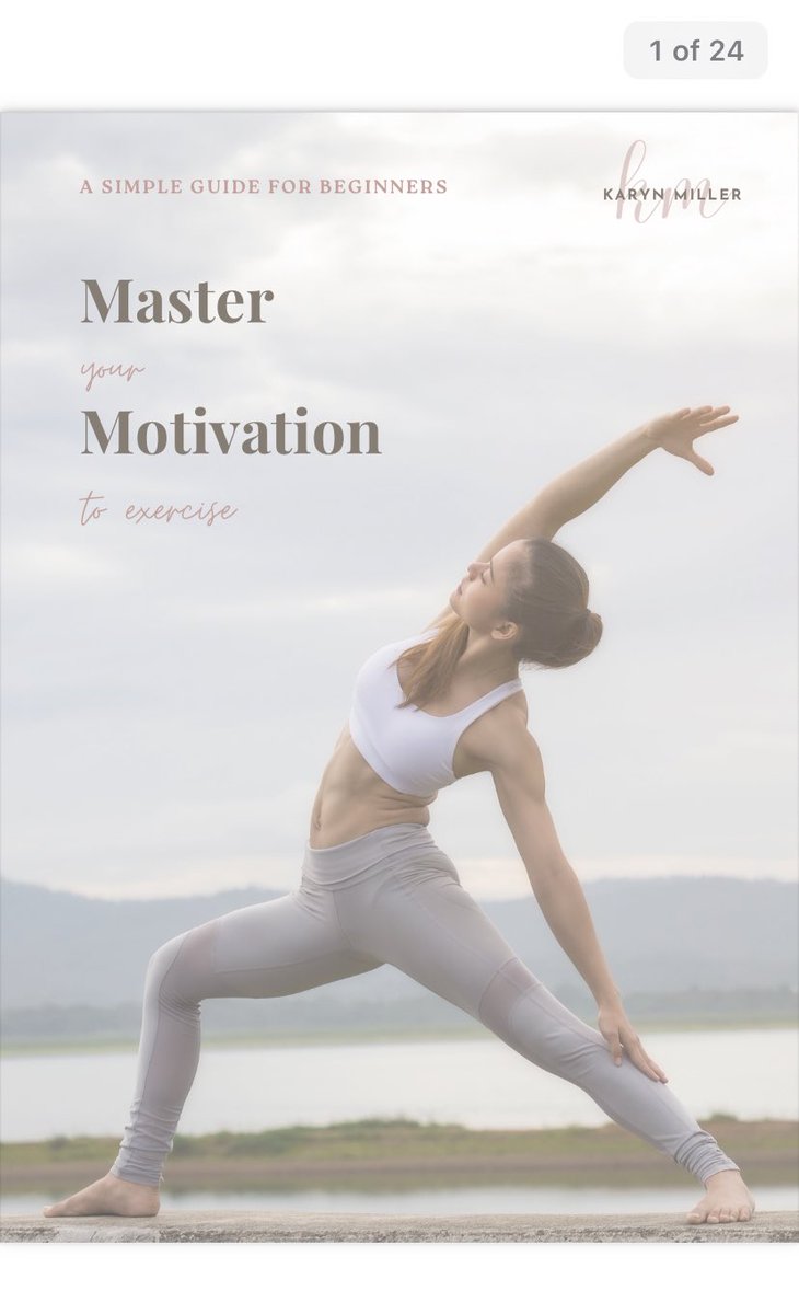 So excited to reach another “peak” with the release of my eBook, ‘Master your Motivation to Exercise’ ♥️ So thrilled to share my top tips and tricks with those who are struggling to find their motivation! 🫶 #peaker #fitnessgirl #motivation karynmillerauthor.com/product/a-simp…