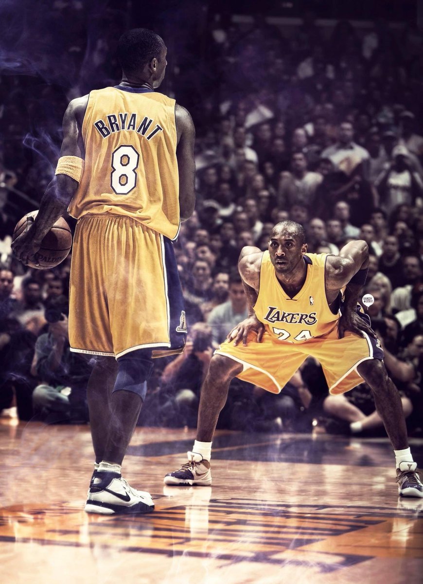 LakersLead's tweet photo. Which Kobe would win this 1 v1? https://t.co/F2AQOFxcJy