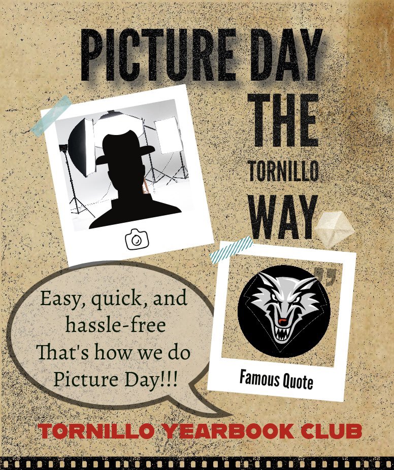 #pictureday at #TornilloHighSchool 
Coming soon…….! 
.
#tisdproud #yearbook #ths