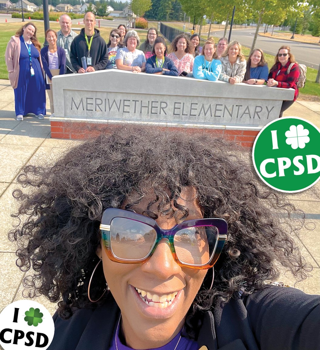 CloverParkSD's tweet photo. Meriwether teachers and administrators are ready for the new year after taking a stroll through their schoolβs neighborhood and meeting students and families. ππ #BetterTogether #CreatingPromisingFutures https://t.co/1uCmXCptc5