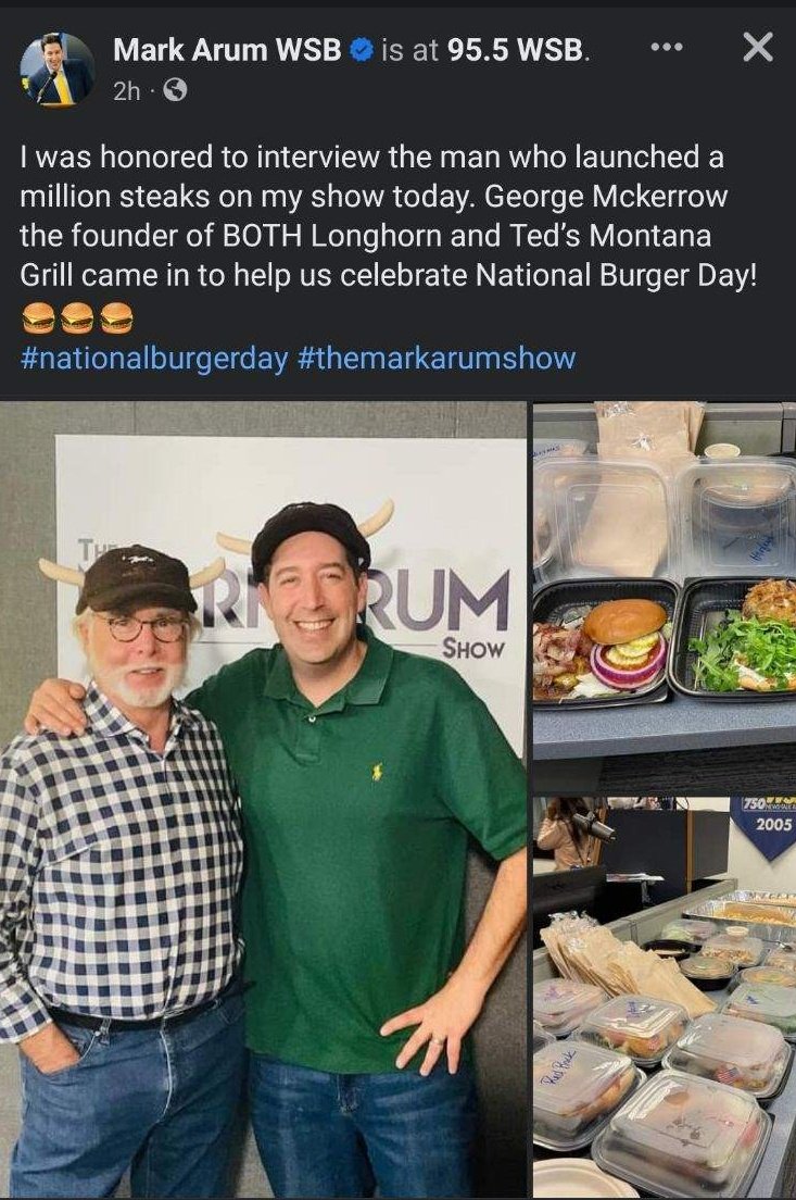 chasityramos65's tweet photo. Loved getting to hear our CEO talk about Bison today on our local radio station. #onlyatteds #tedsmontanagrill #bison https://t.co/QvzhGSMA4q