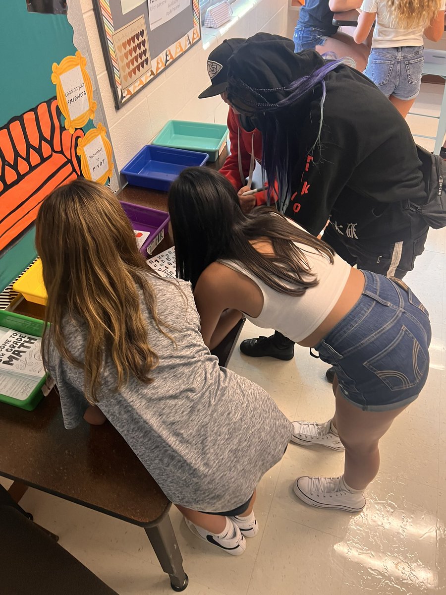 MissGalvan1's tweet photo. On Tuesday we did the 100 numbers group task it was so fun to see kids working together! Yesterday was completed the tax collector task and I had to make kids to stop working. Room 703 is looking a little different this year. https://t.co/AjjobJpDSe