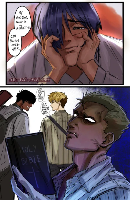 in front of my bible? #trigun #TRIGUNSTAMPEDE 