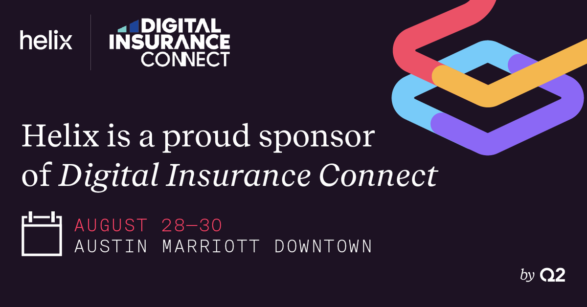helixbyq2's tweet photo. Are you joining the trailblazing insurance executives at #DigitalInsuranceConnect to talk customer-first strategies? Connect with us in Austin, August 28-30 and find out how personalized #EmbeddedBanking boosts loyalty and profit.

https://t.co/r8mJskrvNc https://t.co/ECjfI1hhF7