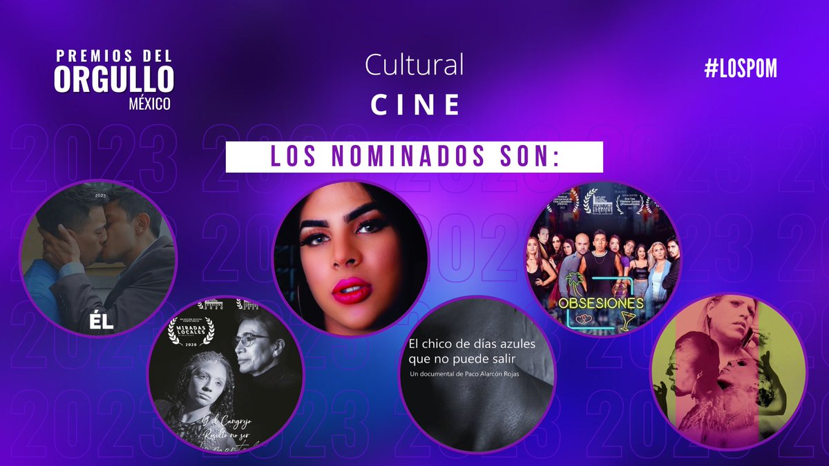 DelOrgullo's tweet photo. Cultural - CINE
Vota aquí 👉 https://t.co/jdlMZoQMrz
Del 22 de Agosto al 6 de Septiembre 2023
Gracias por sumarse a esta iniciativa y contribuir a nuestra misión de hacernos sentir orgulloses de quienes somos, lo que hacemos y compartimos como comunidad LGBTTTIQ+ 🏳️‍🌈🏳️‍⚧️ https://t.co/4UxRPkUBp7