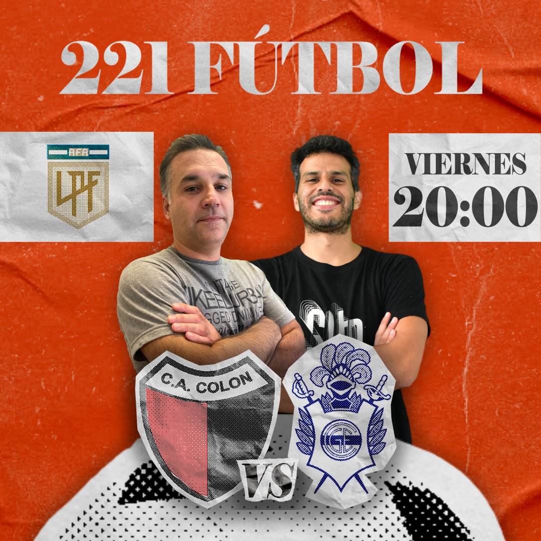221radio's tweet photo. #221Radio #GELP #CGE | ¡Juega Gimnasia!👇🏼

👉Mañana, desde las 20:00, súmate a la previa de 
@ColonOficial - @gimnasiaoficial 
 
🎙Relata @MGisande, comenta @Fede_Monetti. Con el trabajo de un gran equipo.

📻FM 103.1
💻https://t.co/zWlfhJPa3D
📲App 221 Radio https://t.co/SAUw6YJ9mb