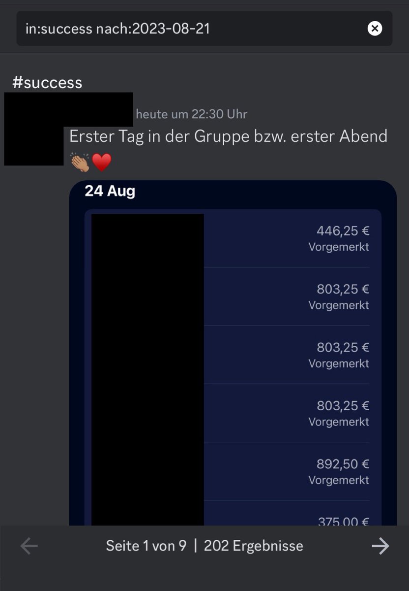 about the last 3 days:

46 members -> 202 success posts

🏆