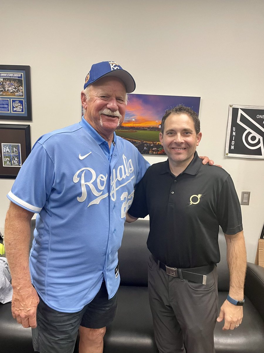OmahaPrez's tweet photo. Come meet Dennis Leonard tonight at Werner Park. Chasers take on the Saints at 6:35pm. #ChasersFamily https://t.co/F1g3N0RPKZ
