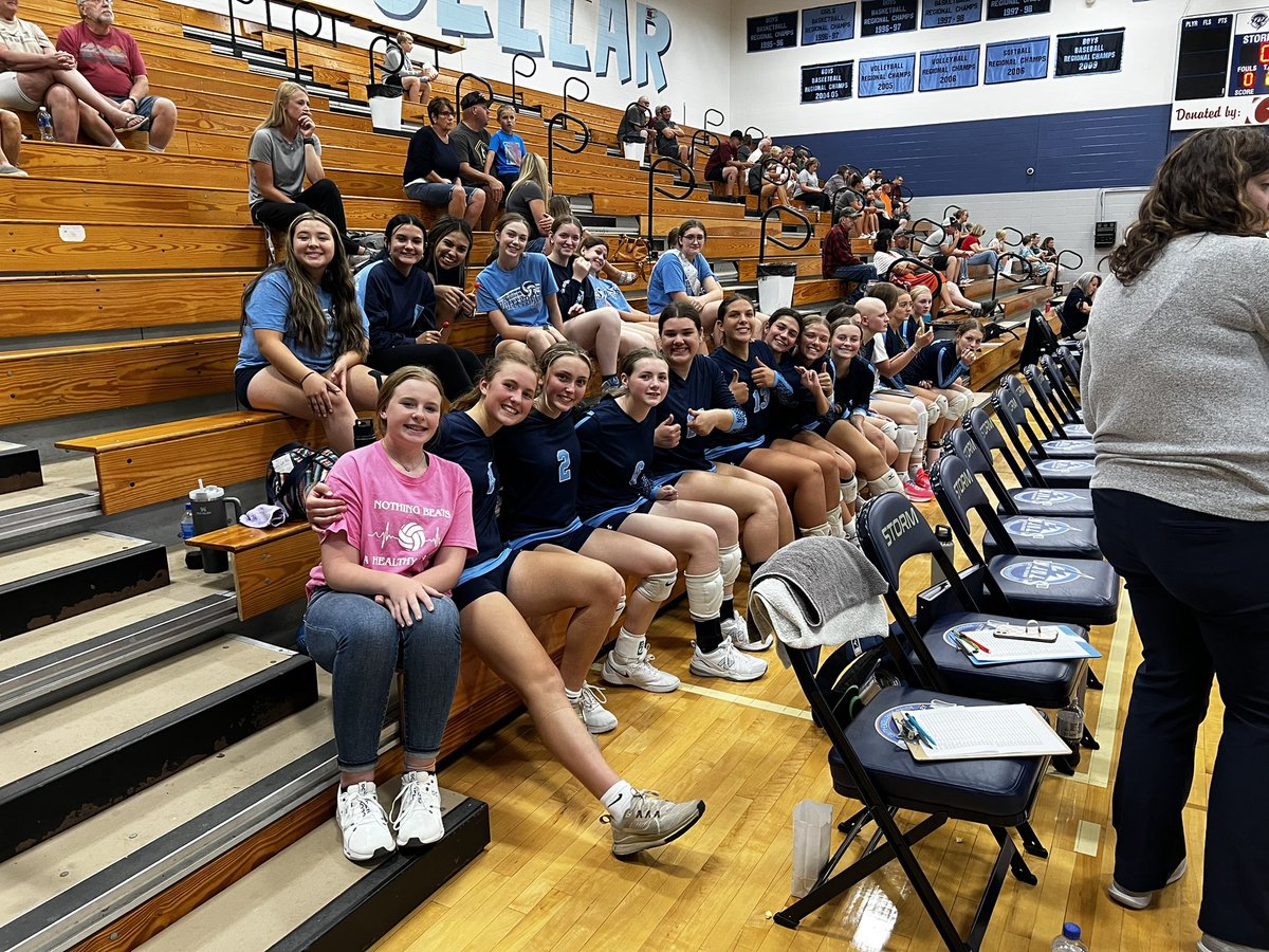 BV340Sup's tweet photo. Sophs with a big win in 2 over the Bravettes!  Great job Storm!  Go Storm ⚡️ https://t.co/L1o4Cllu5m