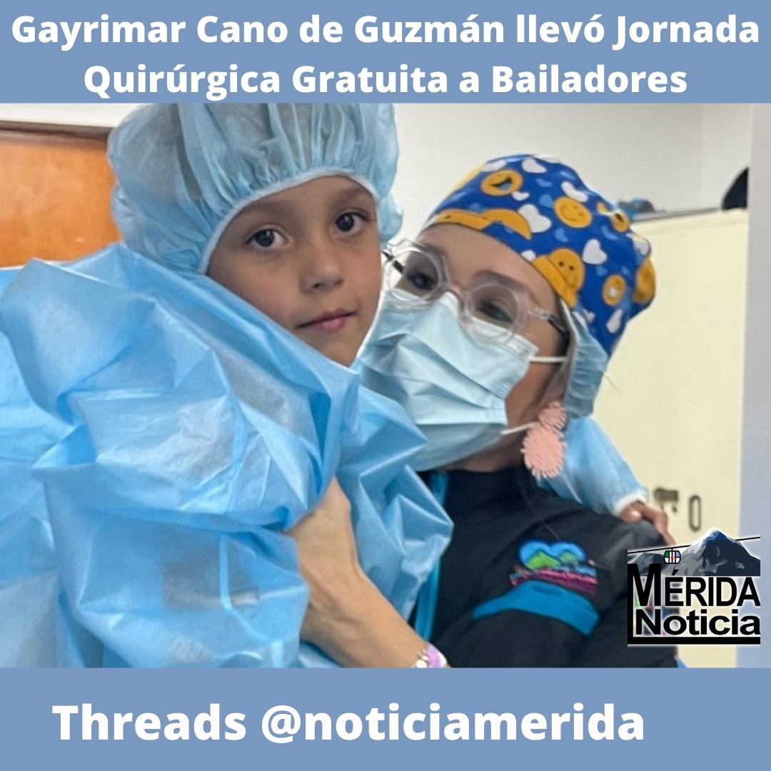 Mérida Noticia... ¡Es noticia!

La primera dama y directora de la Fundación Regional Niño Simón Mérida conjuntamente a @fundacme realizaron una Jornada Médico Quirúrgica, garantizando la salud a los habitantes del municipio Rivas Dávila

#merida
instagram.com/p/CwWEfiBuWBj/…