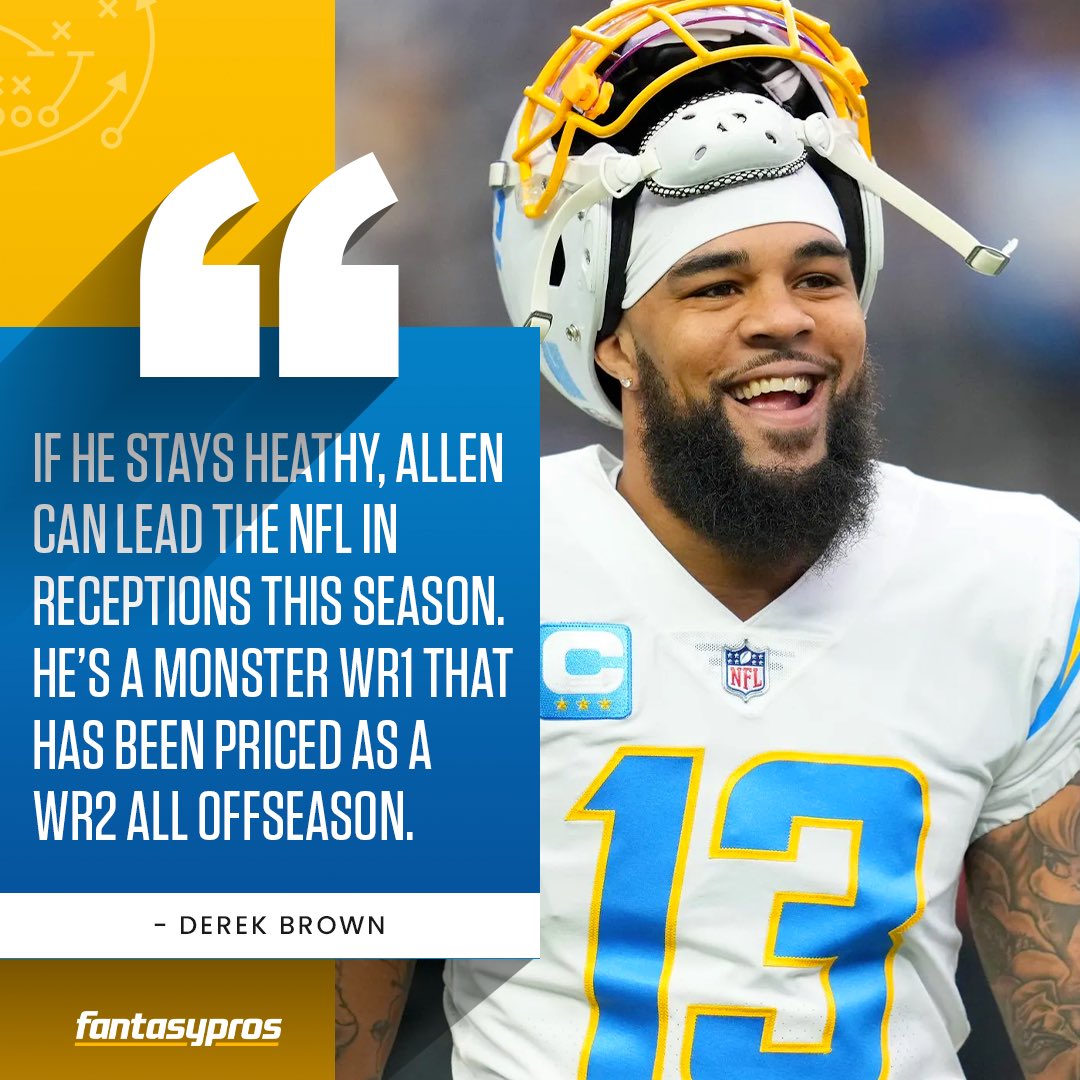 DBro_FFB's tweet photo. I see NO LIES here. 

Keenan Allen CONTINUES to be a 🔥 value https://t.co/4WGZjd2FEh