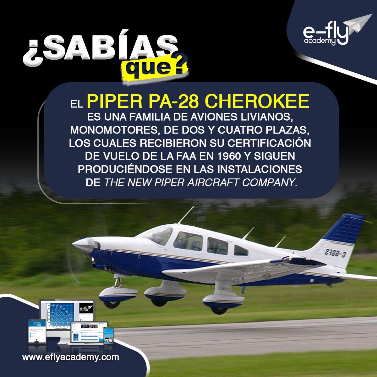 eflyacademy's tweet photo. Sabías que ?

#fly #efly #cursodepiloto #elearning #aviacion #aviaciononline https://t.co/cp6D8d8gPt