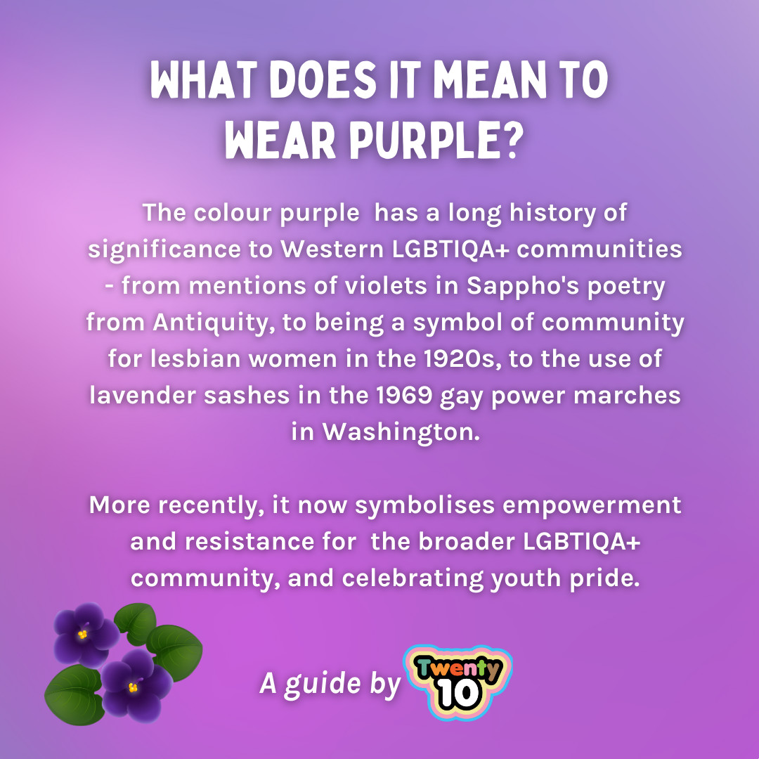 🌈💜 Happy Wear it Purple Day! 💜🌈

In the spirit of balancing awareness, remembrance, and celebration, we want to invite you sit with the significance of this day and what it means to you and what celebration looks like to you. 💜

#WearItPurpleDay #LGBTIQA+ #youth #pride