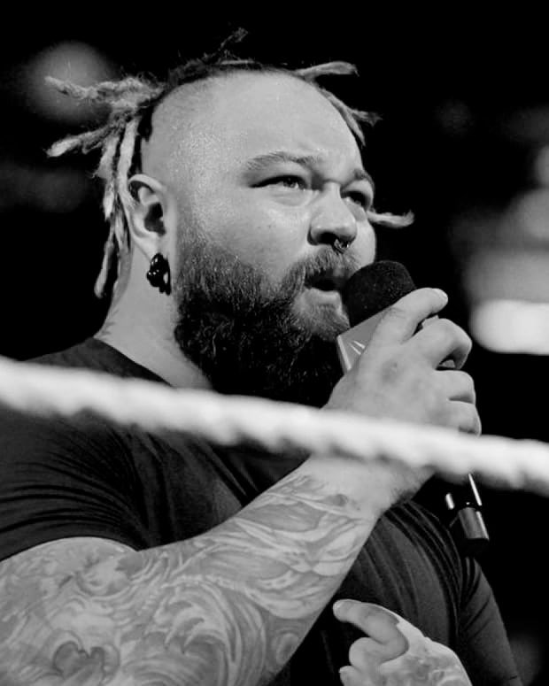 sassyhelliwell's tweet photo. My son enjoyed the fiend character so much, he absolutely adored everything he did, he spent hours going back to the NXT days so he could see “swamp man” 🤣 he loved anything wyatt related. 

RIP Bray, I hope you know how much joy you brought my son n countless others. https://t.co/xysFrSlFYs