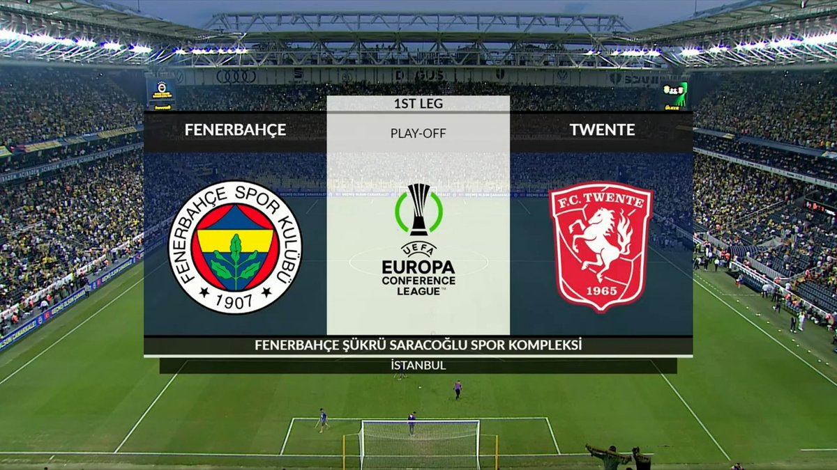 Fenerbahce vs Twente Live Streaming and TV Listings, Live Scores, Videos - August 24, 2023 - Europa Conference League