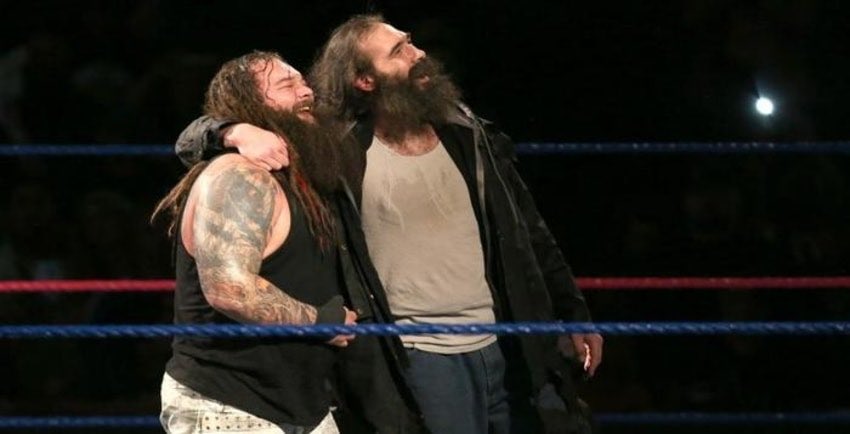 Rest in Peace to two thirds of the Wyatt Family 🥺 #WWE #LukeHarper #BrayWyatt