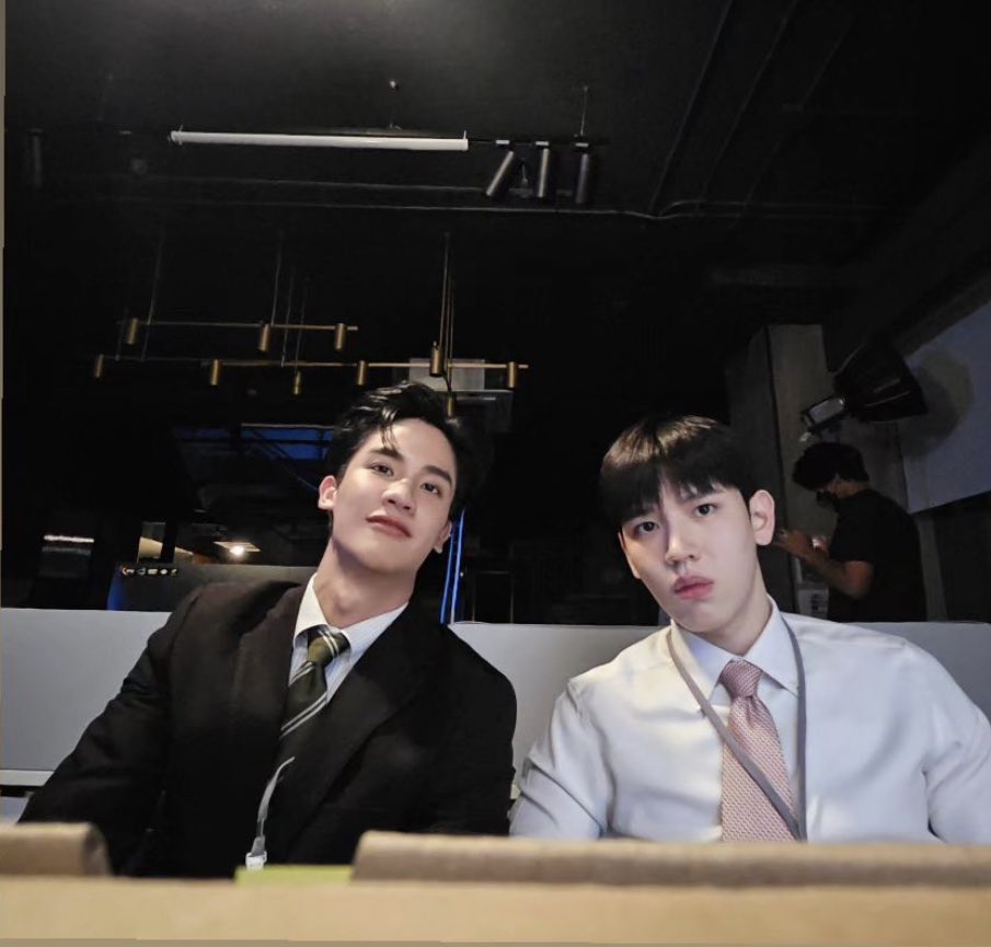 SamniangU's tweet photo. แงงน่ารักมากน้องอชิส่วนพี่การันต์คือหล่อไม่มีที่ติเลย🥰🍒🍒
#เตนิว
#cheerymagicth https://t.co/xdjNtznc0a