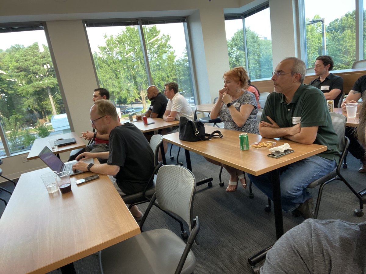 AtlantaSitecore's tweet photo. .@stephentynes kicking off our meeting! 💪 https://t.co/e2JieEDORn