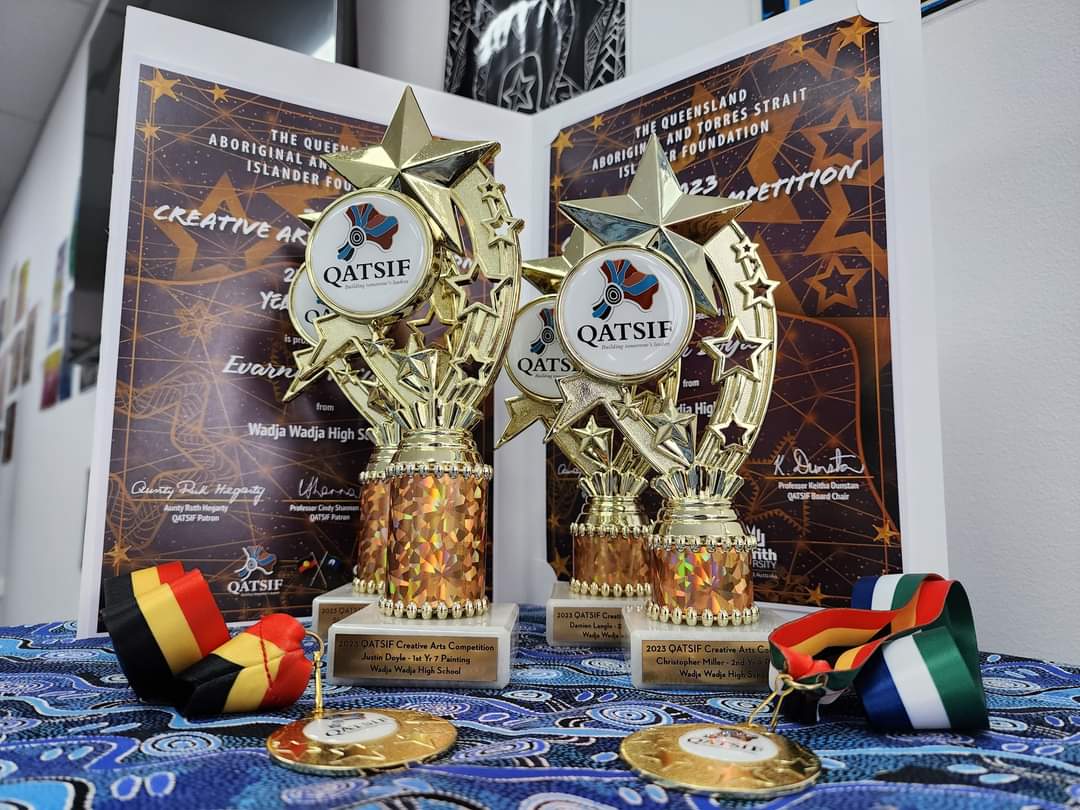 QATSIF's tweet image. Congratulations to Queensland's talented First Nations secondary artists who will soon be receiving their 2023 QATSIF Creative Arts Competition awards.

QATSIF thanks Griffith University for supporting our 6th Annual QATSIF Creative Arts Competition. 👏🏽