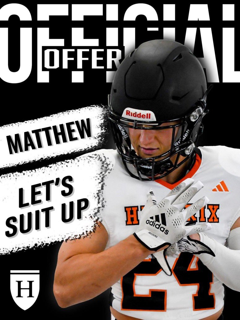 Thankful to receive an offer from Hendrix College! Thank you <a href="/obrebel2123/">Shannon O'Brien 🏈</a> 
<a href="/wcsBHScf/">Brentwood Football</a> <a href="/wcsBHSge/">Coach Evans</a> <a href="/ArtofTraining53/">Coach Wilson</a>