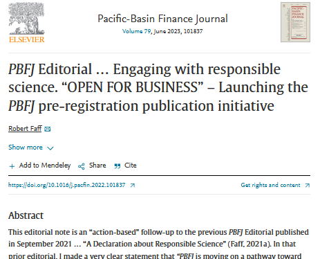 FaffRobert's tweet photo. Oxford Open Economicshas recently joined the Registered Reports initiative ...
https://t.co/6n0snbzRCQ #PBFJ joined this in 2022 ... one of the 1st in finance ... https://t.co/CU3EcQhBUW @PitchResearch https://t.co/HKCUCj7UJX