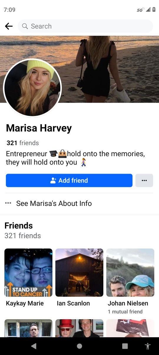 chipcash's tweet photo. @brookeab Hello Miss Bond I believe someone is using your pictures for a fake Facebook account. I know you probably have a lot of this going on but I thought I'd just drop you a note and let you know that somebody's pretending to be you under a different name. Please see enclosed photos https://t.co/JMqNjqP1XH