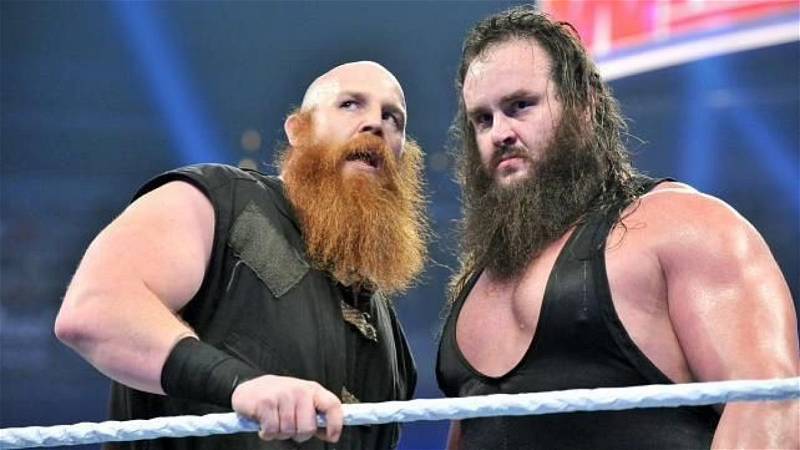mckenzieas93V2's tweet photo. Keep thoughts and prayers in Bo Dallas, Eric Rowan and Braun Strowman hearts tonight and everyday going forward. https://t.co/3zRRGZI0k6
