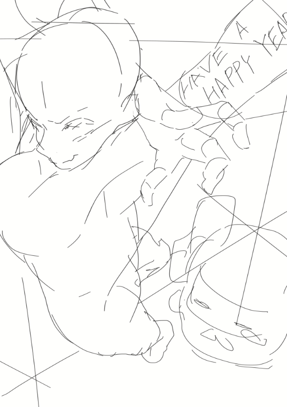ラフを生むだけのバケモノ 