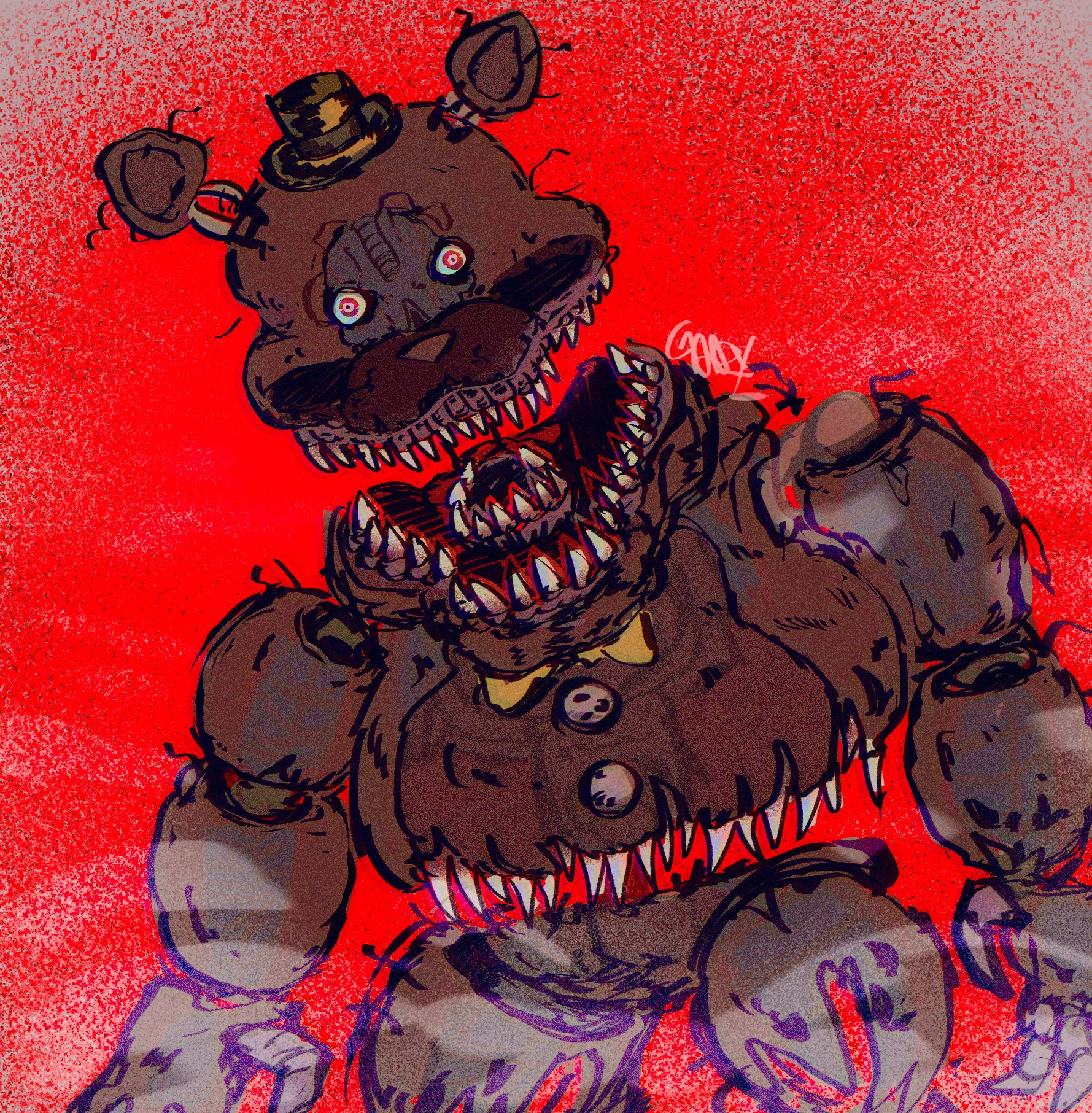 all my friends are toxic fnaf 4