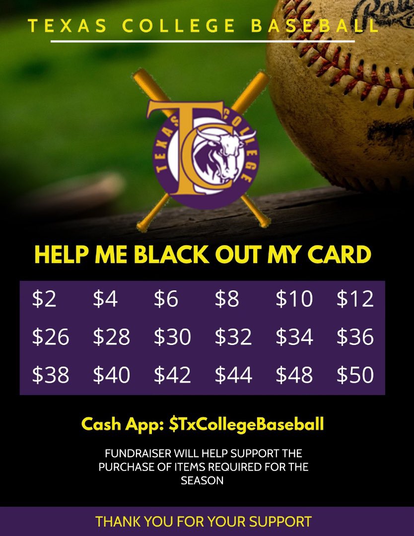 Our first fundraiser. Every dollar donated gets matched. Let me know which spot you want. If I black out my card I get a $100 gift card. #helpmeblackoutmycard