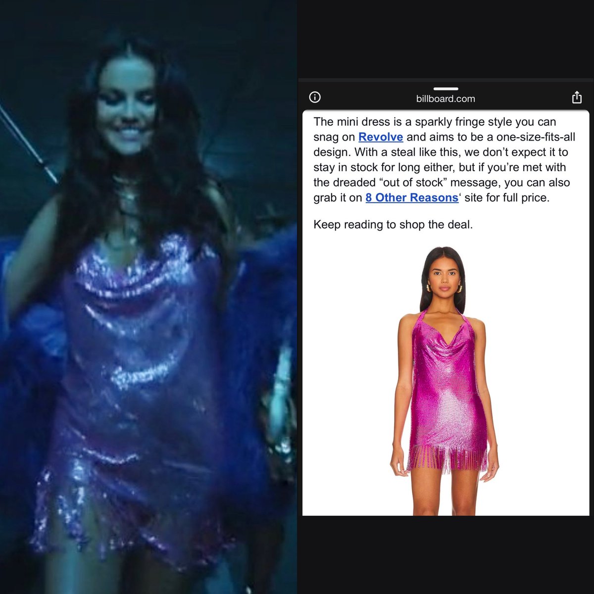 the REAL dress that Selena is wearing in single soon music video 💜