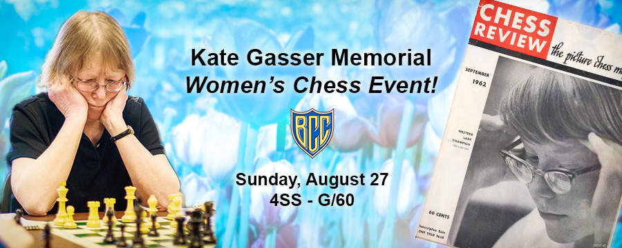 This Sunday, Aug 27, a special tournament celebrates the memory of Kate Gasser, whose playing career spanned more than six decades. We encourage all girls and women players to participate.