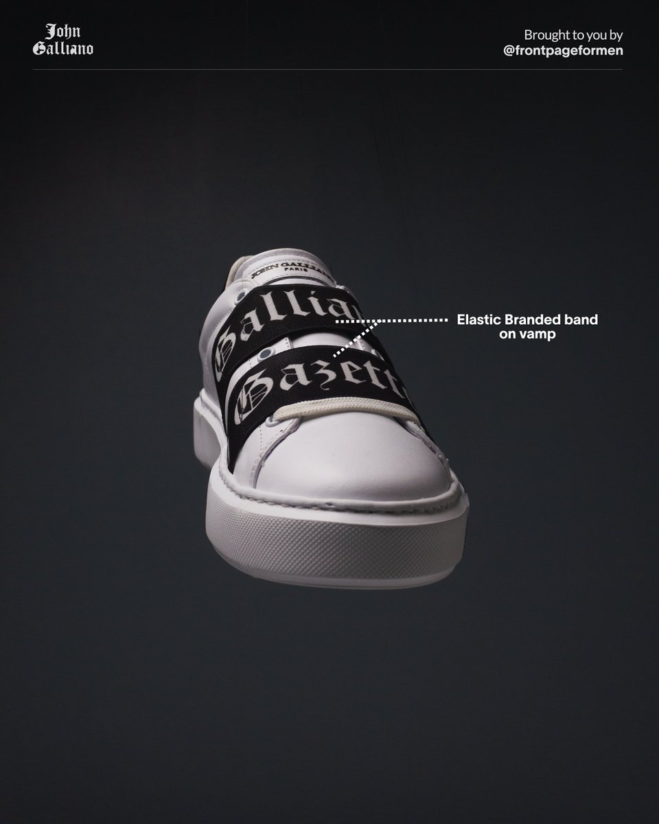 Frontpageformen's tweet photo. N295,000
Slip on Sneakers by John Galliano.

Pay on delivery service available nationwide.
*Free delivery within Lagos. https://t.co/OdqgvQJs8h
