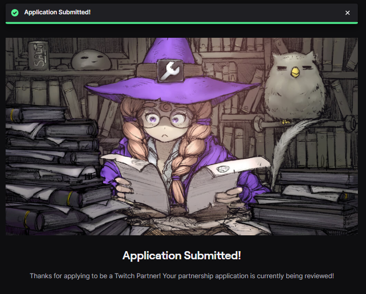 So something totally unexpected happened today..  I APPLIED FOR TWITCH PARTNER!! Ahhhh. In my 8 years of streaming I have never even had the chance to apply.

I could use all of your support now more then ever for next 7-14 days. please please help me! ty

Twitch.tv/HomieDrew