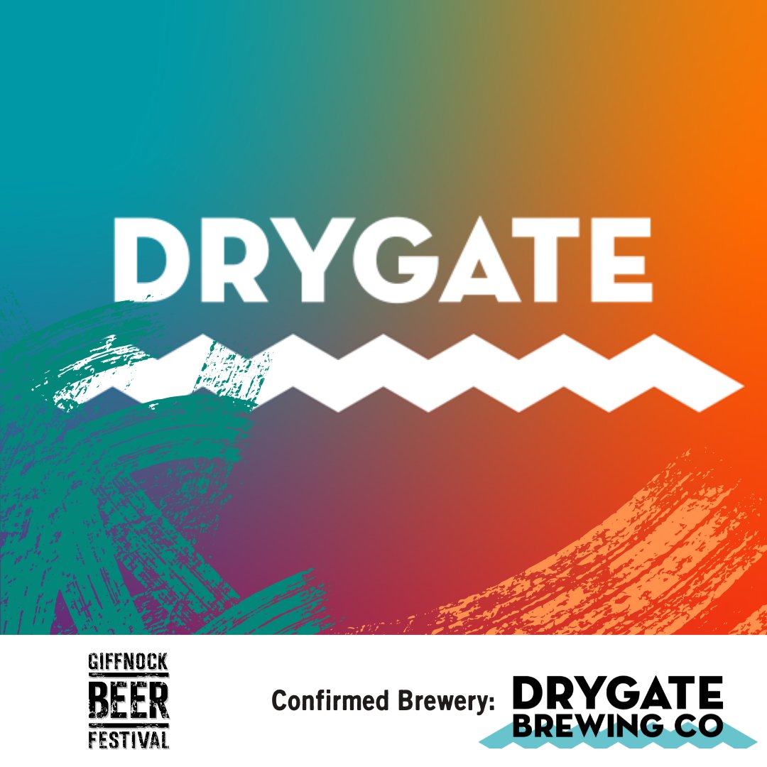🍻We have one final brewery announcement to make & it's a big one! Joining us again this year are @drygate who are returning to GBF with some of their world famous craft beers. 🎟️Don't miss out! Last chance to secure your tickets: tikt.link/GBF2023 #GiffBeerFest2023