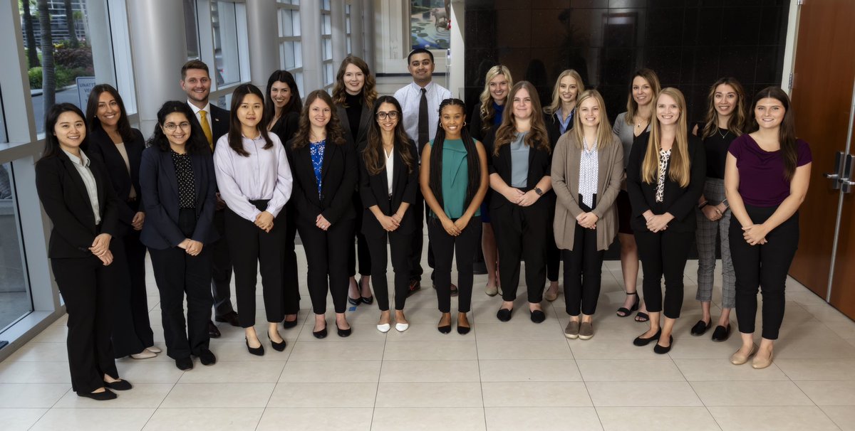 First professional pharmacist headshot 📸 + all of my amazing co-residents #TwitteRx