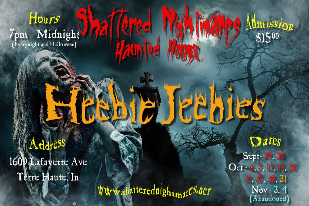 ShatNights's tweet photo. This fall were gonna give you the Heebie Jeebies. https://t.co/C5UELa9PDN