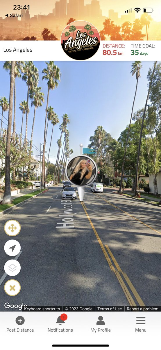 pinkpanda_23_'s tweet photo. Upper, 10km on the Crosstrainer then a light 2.5km which was draining as my body feels like Satan is trying to escape during vigorous movement 🫠 But I’m on the move down Hollywood Boulevard 🐆  short term pain for long term gain 🥹 #SheMoves #LA https://t.co/op9mIJCZ25