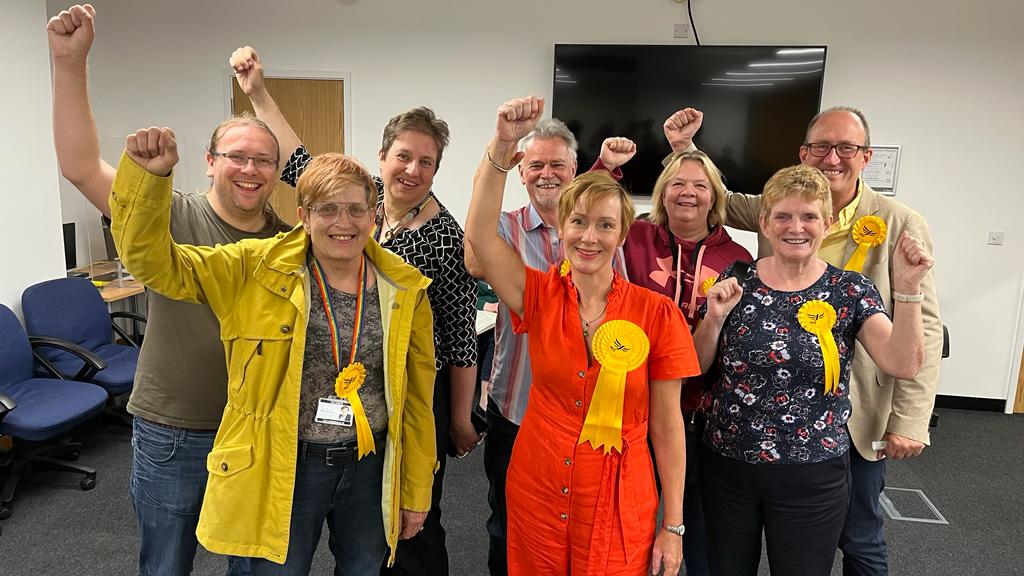 wokinghamlibdem's tweet photo. Congratulations to @LouiseTimlin on becoming our newest Wokingham Town Councillor for Wescott East #Wescott #Wokingham #Woky @Wokingham_TC https://t.co/RilgktzYva