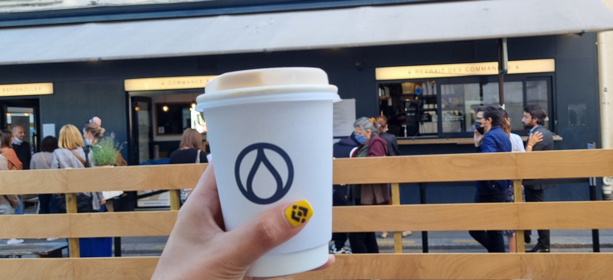 Une bonne journée commence toujours par un bon café.
Un grand succès commence toujours par le bon choix 🤩
#cafeparis #BinanceSmartChain 
$BNB #Paris #KolsNetwork #BinanceBlockchainWeek