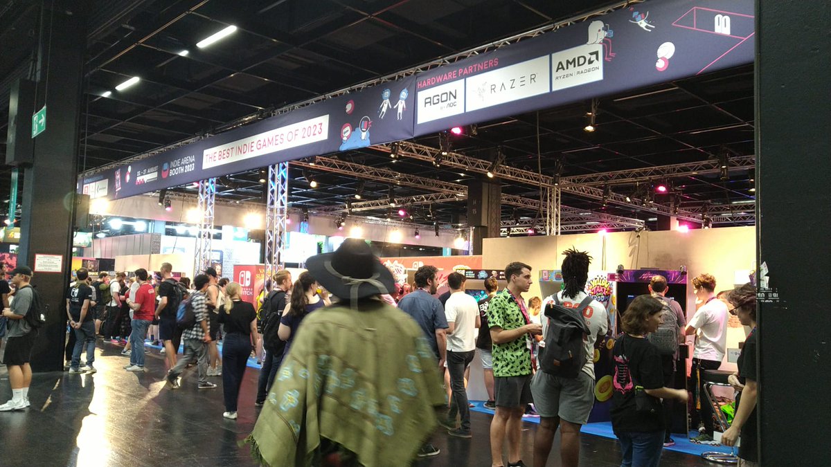 redcatpig's tweet photo. Gamescom is in full swing, filled with meetings and connections. We're thrilled about our packed schedules and interactions with those seeking us out! We are ready and available to assist other studios in achieving their goals. Bring on the next day! #gamescom #egameslab #playkeo https://t.co/ELv6WLzE7f