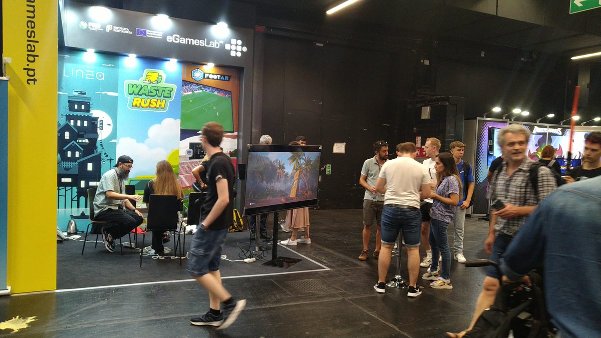 redcatpig's tweet photo. Gamescom is in full swing, filled with meetings and connections. We're thrilled about our packed schedules and interactions with those seeking us out! We are ready and available to assist other studios in achieving their goals. Bring on the next day! #gamescom #egameslab #playkeo https://t.co/ELv6WLzE7f