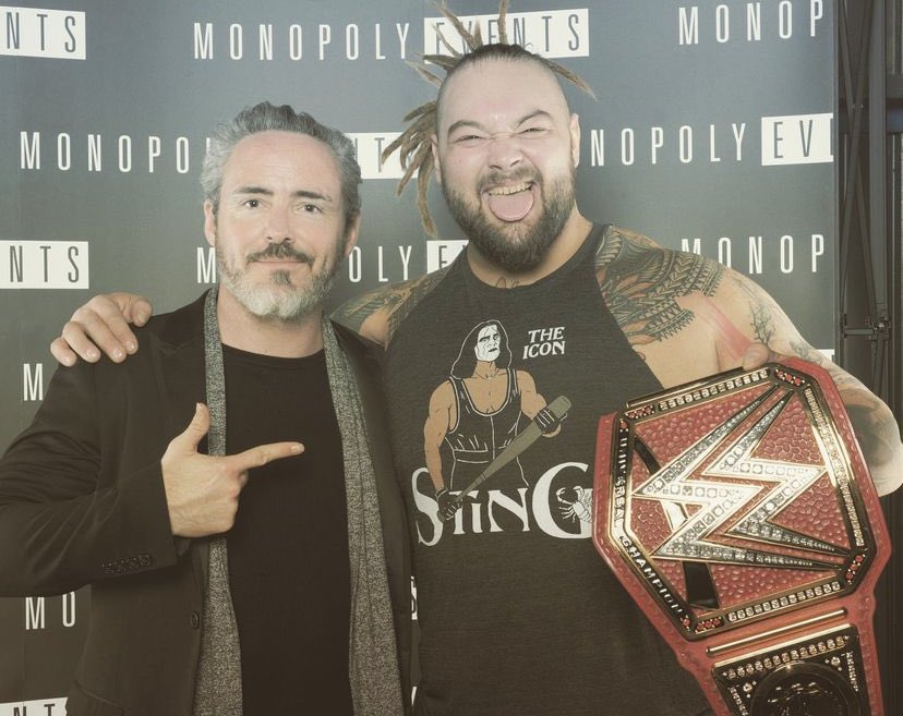 talkaboutghosts's tweet photo. Worked with Bray at a con for a day, he smiled fom minute one till the last person left, took the time to talk with enthusiasm to those who’d paid to see him, was polite and courteous with all the staff, and was World Champ at the time. A true 1 of a kind 💔 #BrayWyatt https://t.co/jXvR4yBNg2