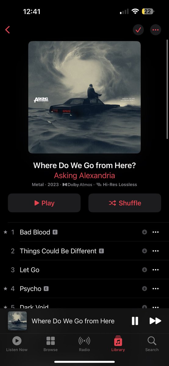 this album 🔥 masterpiece truly, very proud of you boys @AAofficial #askingalexandria #wheredowegofromhere