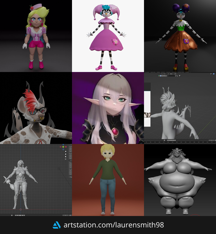 𝐋𝐚𝐮𝐫𝐞𝐧🌈 3d modeler/rigger/animator🤖 (@Whyucareeeehuhh) / Posts / X