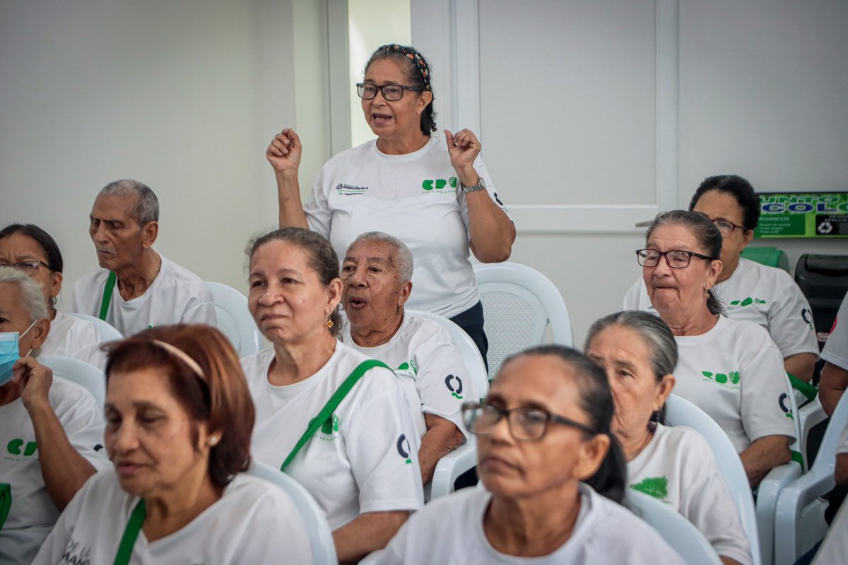 ¡Espacios que nutren el alma y la mente de nuestras personas mayores! 💬💚 En el Centro de Vida de Villas de San Pablo, se llevó a cabo la celebración de uno de los derechos de la persona mayor y es la Prevencion contra el maltrato 🙌🏼