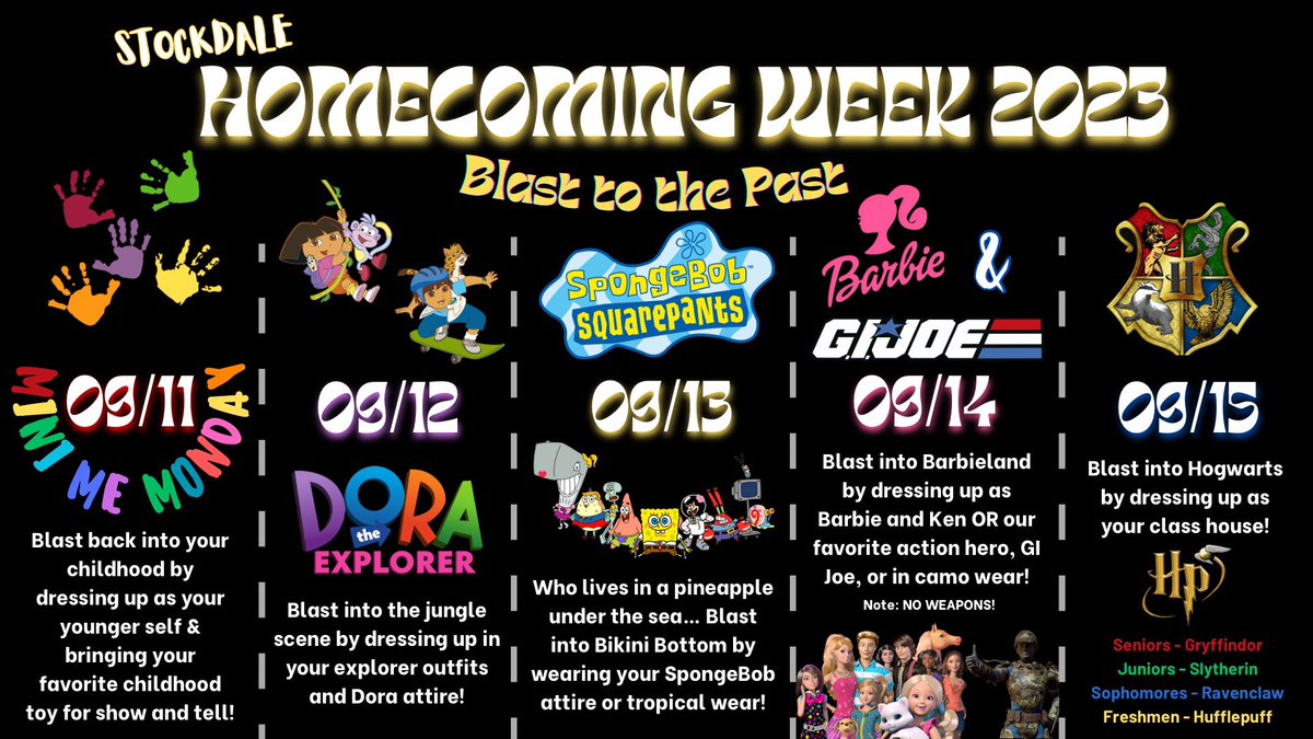 Blast to the Past…HOCO 2023!