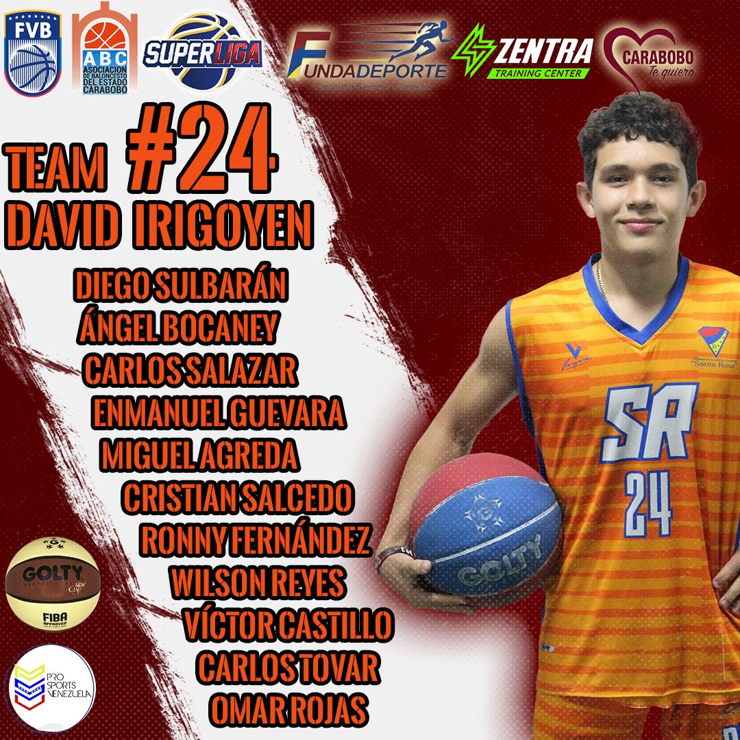 ABCbaloncesto's tweet photo. 3️⃣

⛹️ U-12
⚔️ Team Anthony Mujica vs Team Leandro Mujica
📩 Jugadores más votados: Tiffany Escalona y Samuel Gómez

¡Carabobo es Baloncesto! 🇱🇻

#FVB #ABC #CaraboboEsBaloncesto https://t.co/6wfZvsKMs6
